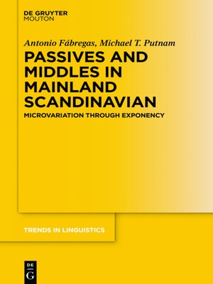 cover image of Passives and Middles in Mainland Scandinavian